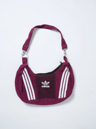 リメイク ハンド バッグ【バーガンディー系】#8