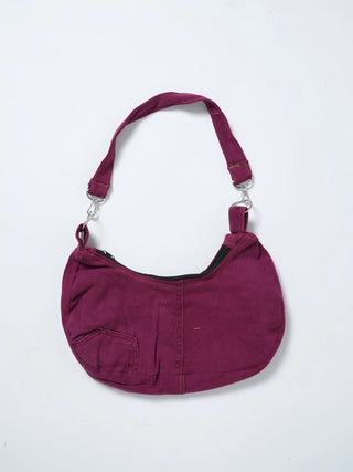 リメイク ハンド バッグ【バーガンディー系】#8
