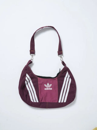 リメイク ハンド バッグ【バーガンディー系】#8