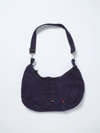 リメイク ハンド バッグ【パープル系】#7