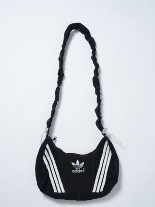 リメイク ショルダーメレンゲバッグ【サイズ調節可】【ブラック系】#67