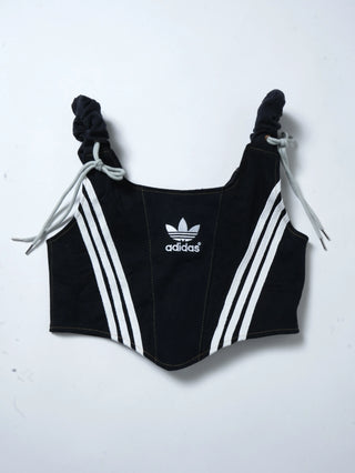 リメイク デニムビスチェ【ブラック系】