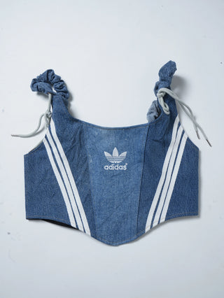 リメイク デニムビスチェ【ブルー系】