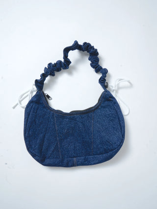 リメイク 2WAY デニムショルダーメレンゲバッグ【サイズ調節可】【デニム系】#75