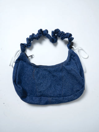 リメイク 2WAY デニムショルダーメレンゲバッグ【サイズ調節可】【デニム系】#75