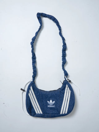 リメイク 2WAY デニムショルダーメレンゲバッグ【サイズ調節可】【デニム系】#75