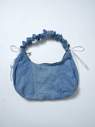 リメイク 2WAY デニムショルダーメレンゲバッグ【サイズ調節可】【デニム系】#75