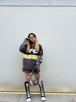 リメイク ギャザーハンドルショルダー バッグ【サイズ調節可】#25