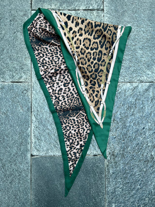 レオパードリバーシブルスカーフ