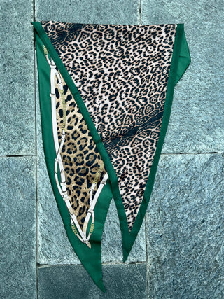 レオパードリバーシブルスカーフ