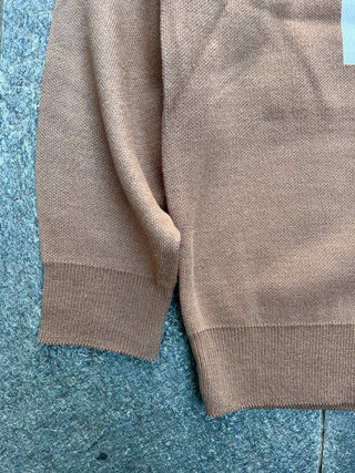 フットボール ニット ポロ セーター