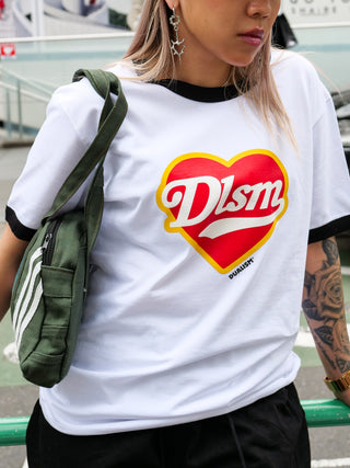 DUALISM DLSM HEART LOGO LINGER TEE