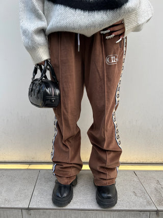 DL ICON LOGO SIDE LINE VELOR TRACK PANTS