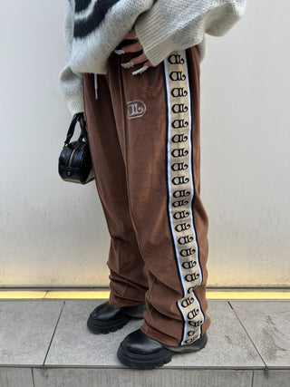 DL ICON LOGO SIDE LINE VELOR TRACK PANTS