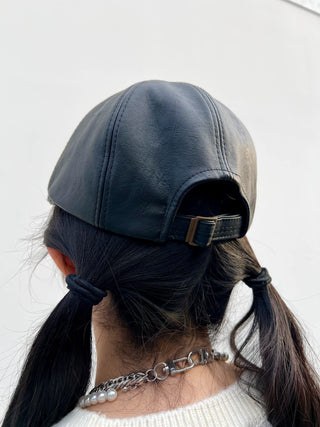 フェイクレザー ハンチング