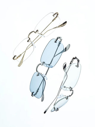 リトルソンス リムレス サングラス【ユニセックス/3カラー/人気No.1商品】タイプ2 02AC