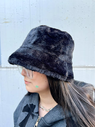 シャギーカラーファーハット 【ファーバケハ】