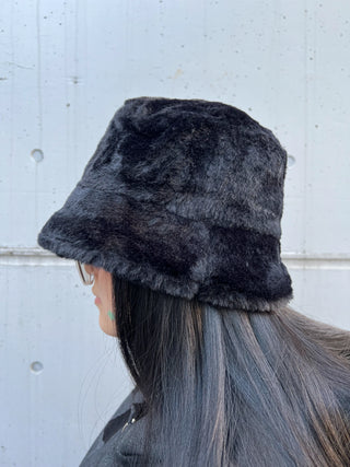 シャギーカラーファーハット 【ファーバケハ】