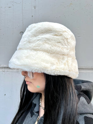 シャギーカラーファーハット 【ファーバケハ】