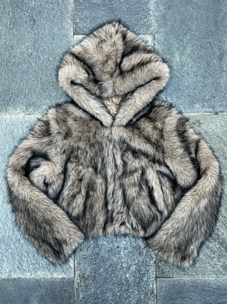 フォックススタイル ファークロップド ジャケット