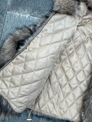 フォックススタイル ファークロップド ジャケット