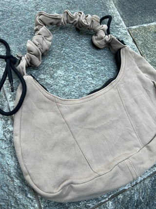 リメイク ギャザーハンドルショルダー バッグ【サイズ調節可】#26