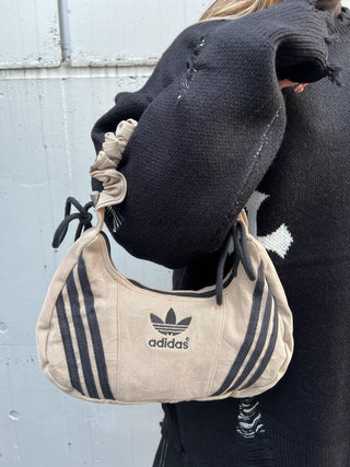 リメイク ギャザーハンドルショルダー バッグ【サイズ調節可】#26