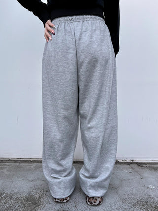 チェーンスプレープリントスウェットパンツ