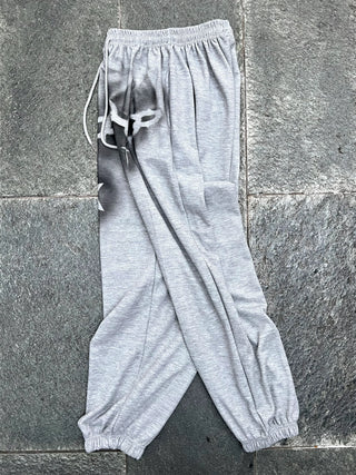 チェーンスプレープリントスウェットパンツ