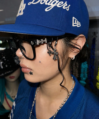 NEWVINTAGE CROSS ICON CHARM SUNGLASSES （チャームA+Bセット）