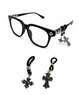 NEWVINTAGE CROSS ICON CHARM SUNGLASSES （チャームA+Bセット）