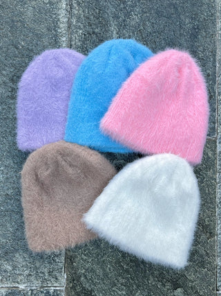 シャギーカラーファービーニー