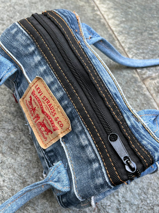 リメイクパッチミニボストンバッグ