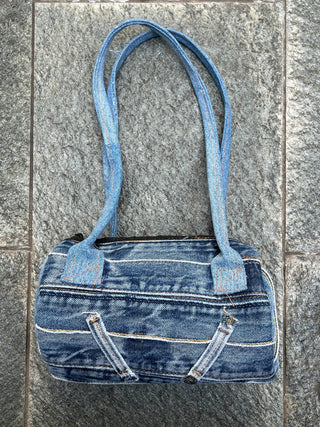 リメイクパッチミニボストンバッグ