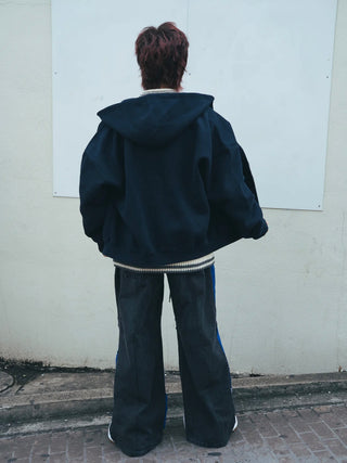 CSパッチドワッペンスウェットフーディー