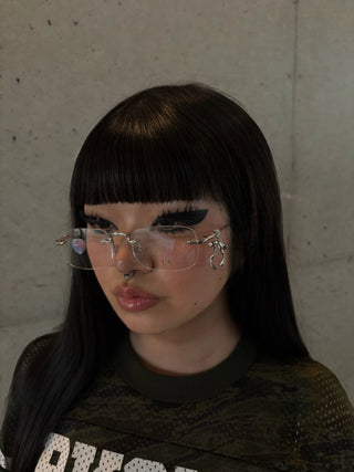 LITTLE SEONGSU RIMLESS CHARM SUNGLASS