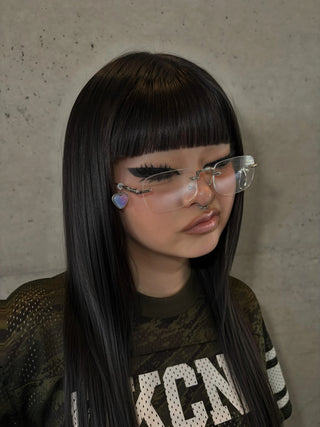LITTLE SEONGSU RIMLESS CHARM SUNGLASS