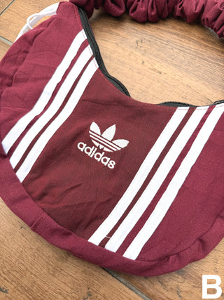 リメイク ショルダーメレンゲバッグ【サイズ調節可】【ブラウン系】#43