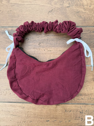 リメイク ショルダーメレンゲバッグ【サイズ調節可】【ブラウン系】#43