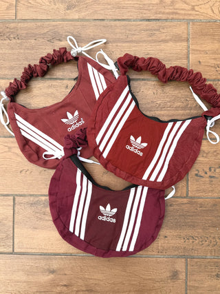 リメイク ショルダーメレンゲバッグ【サイズ調節可】【ブラウン系】#43