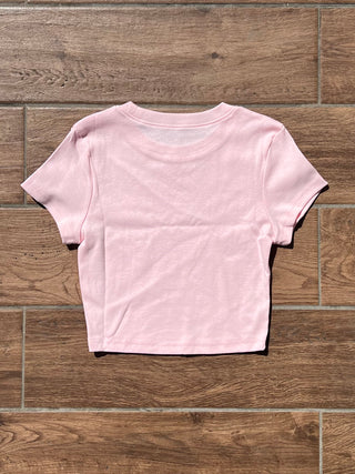 クロップ 短丈 半袖 無地 Tシャツ【4カラー/レイヤード/コスパ◎】
