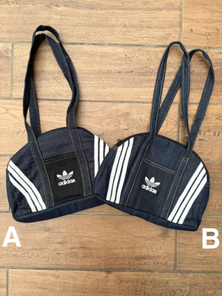 リメイク デニムボストンバッグ 【2026年新作】【ブラック系】