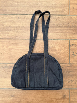 リメイク デニムボストンバッグ 【2026年新作】【ブラック系】