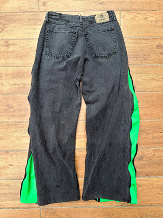 リメイク 4ジップ デニムパンツ【ユニセックス】 #44