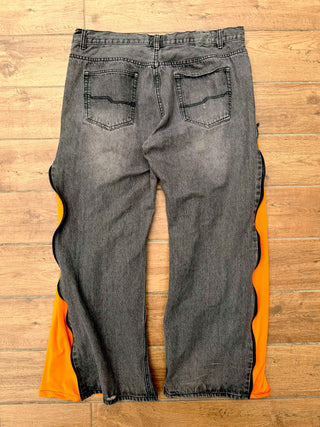 リメイク 4ジップ デニムパンツ【ユニセックス】 #42