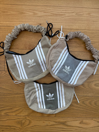 リメイク ショルダーメレンゲバッグ【サイズ調節可】【ベージュ系】#54