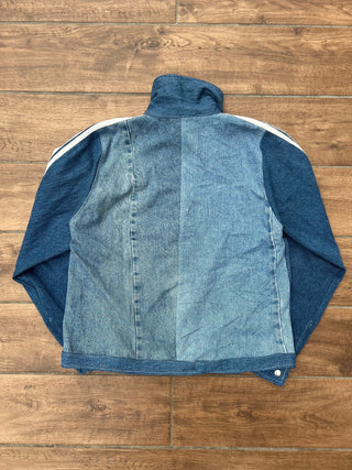 リメイクデニムチャイニーズトラックジャケット ブルー #2