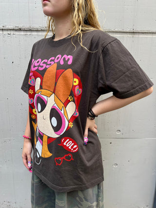 パワーパフガールズ  ブロッサム Tシャツ【パワパフ アニメTEE】