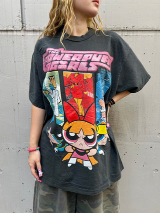 パワーパフガールズ  グループ Tシャツ【パワパフ アニメTEE】