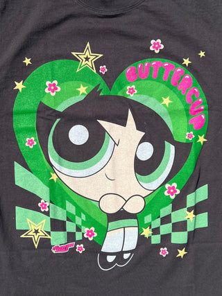 パワーパフガールズ  バターカップ Tシャツ【パワパフ アニメTEE】